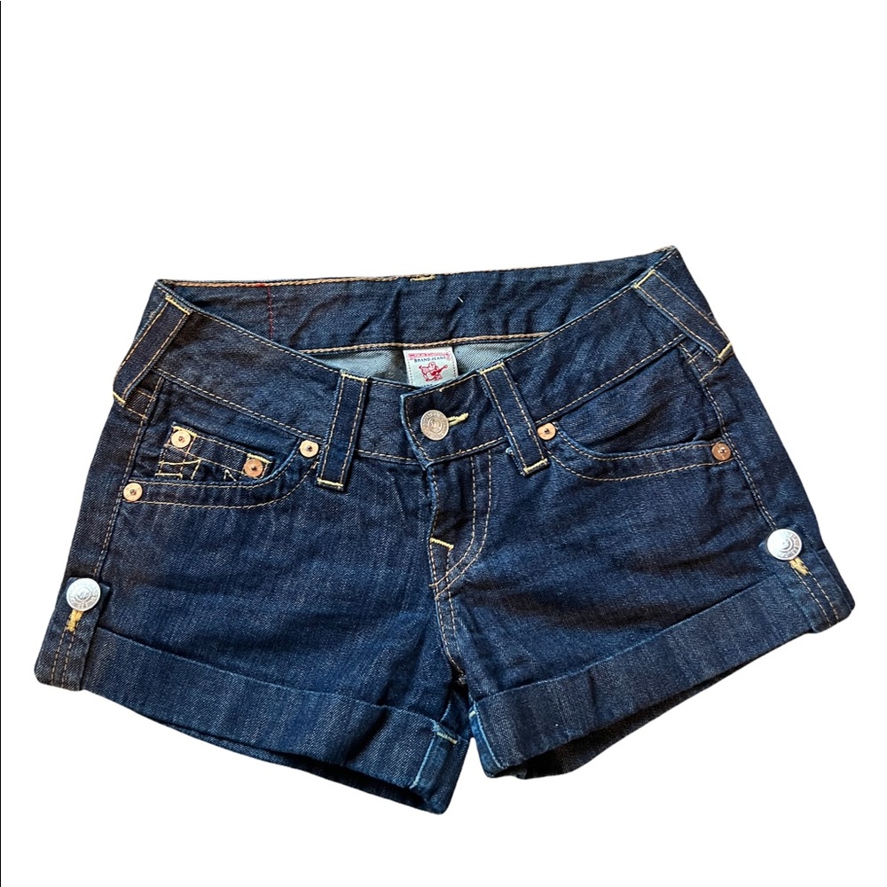 True Religion Jean Shorts Size 25